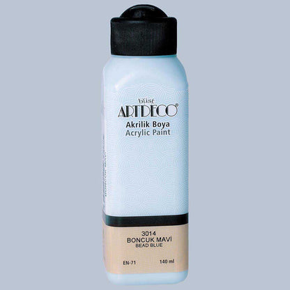 Artdeco Akrilik Boya 140ml Boncuk Mavi 3014