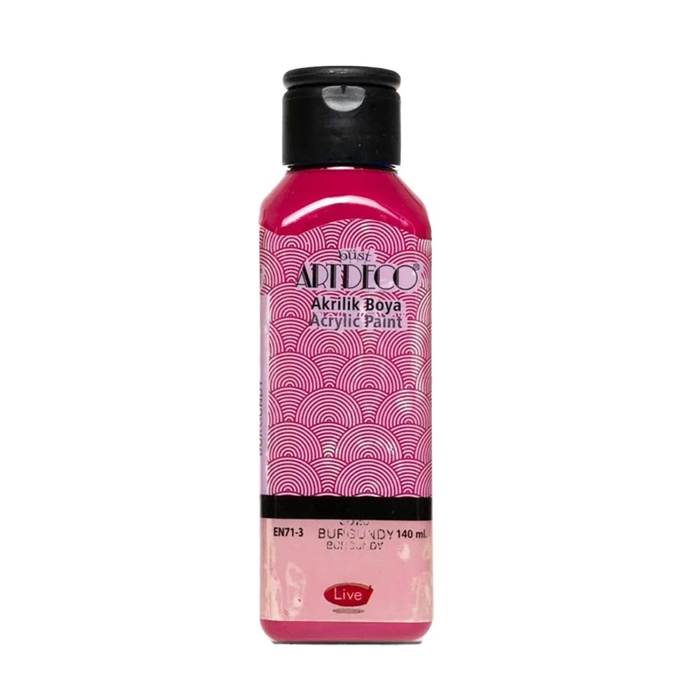 Artdeco Akrilik Boya 140ml Burgundy 3020