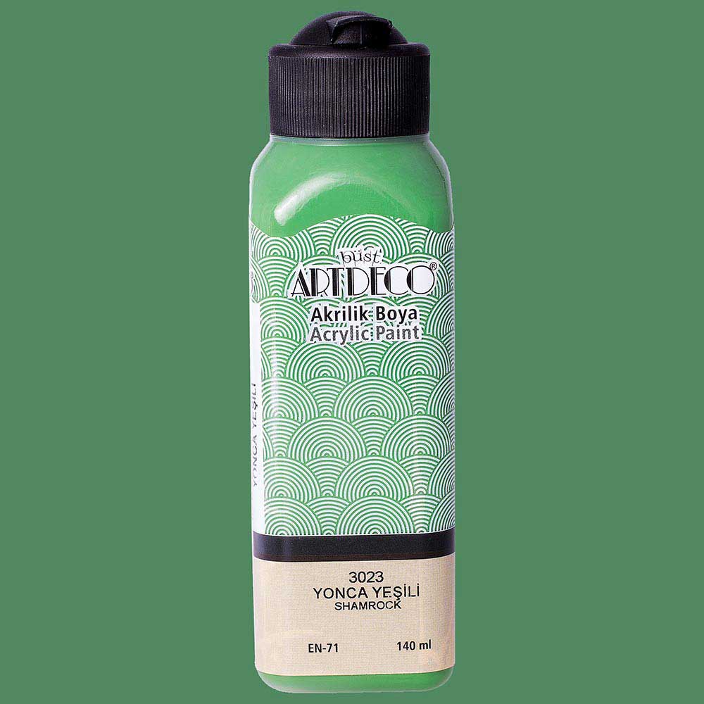 Artdeco Akrilik Boya 140ml Yonca Yeşili 3023