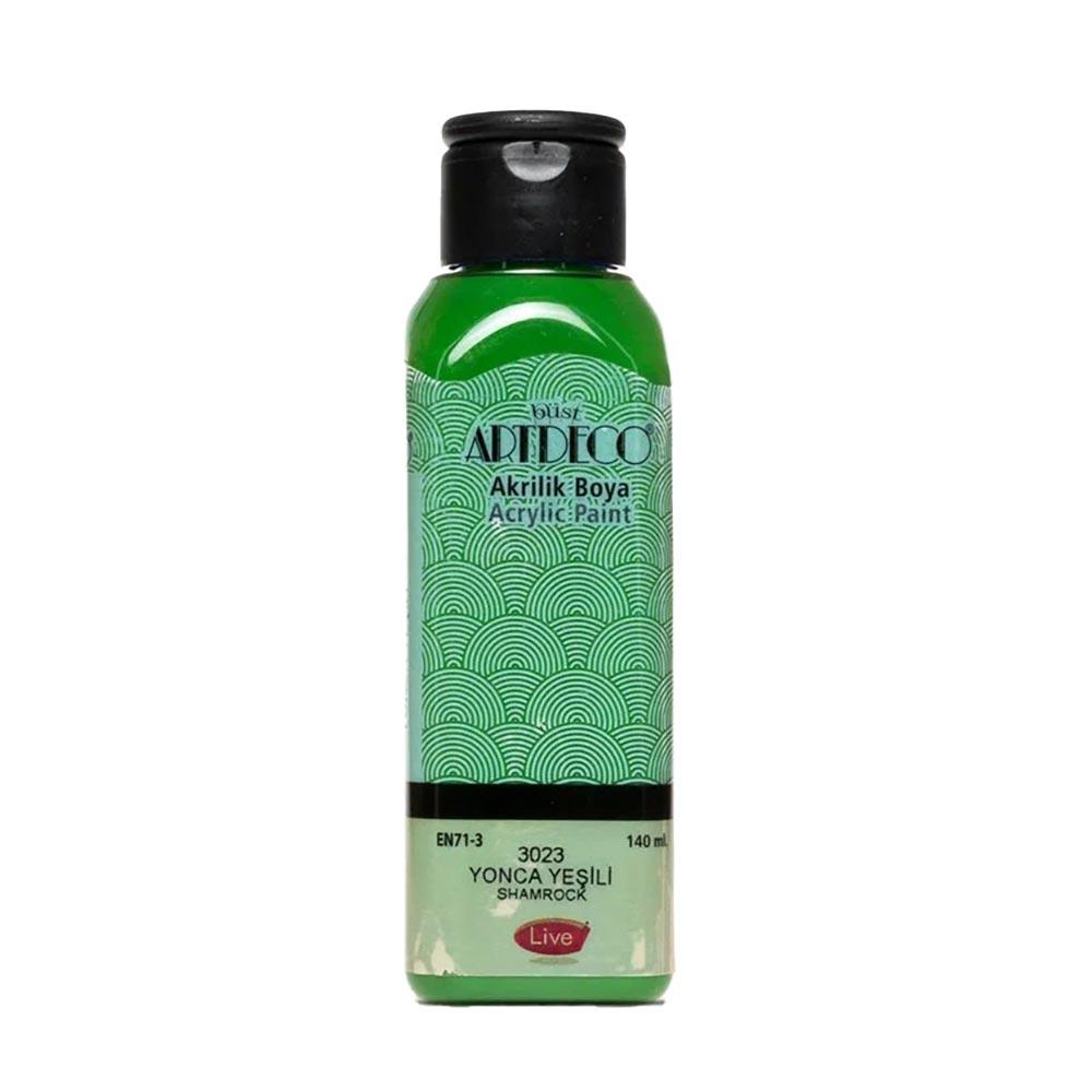 Artdeco Akrilik Boya 140ml Yonca Yeşili 3023