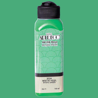 Artdeco Akrilik Boya 140ml Mistik Yeşil 3024