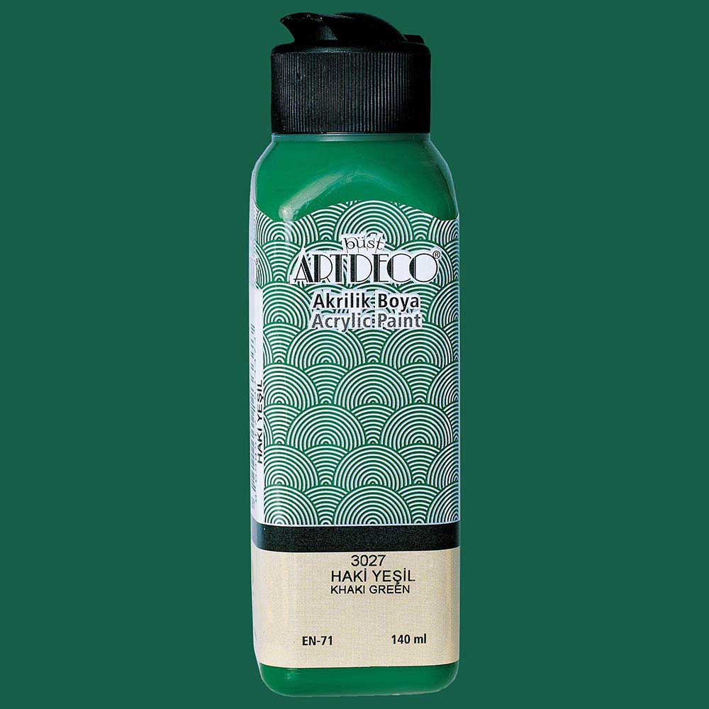 Artdeco Akrilik Boya 140ml Haki Yeşil 3027