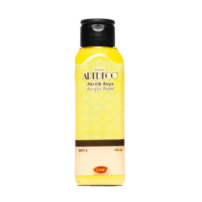 Artdeco Akrilik Boya 140ml Kanarya Sarısı 3032