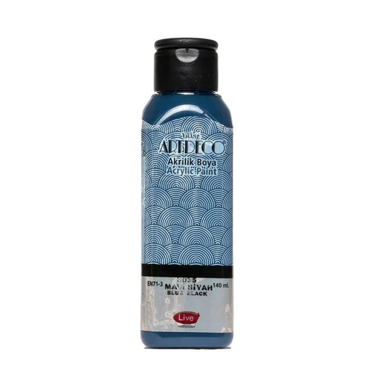 Artdeco Akrilik Boya 140ml Mavi Siyah 3035
