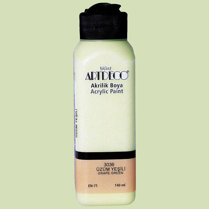 Artdeco Akrilik Boya 140ml Üzüm Yeşili 3036