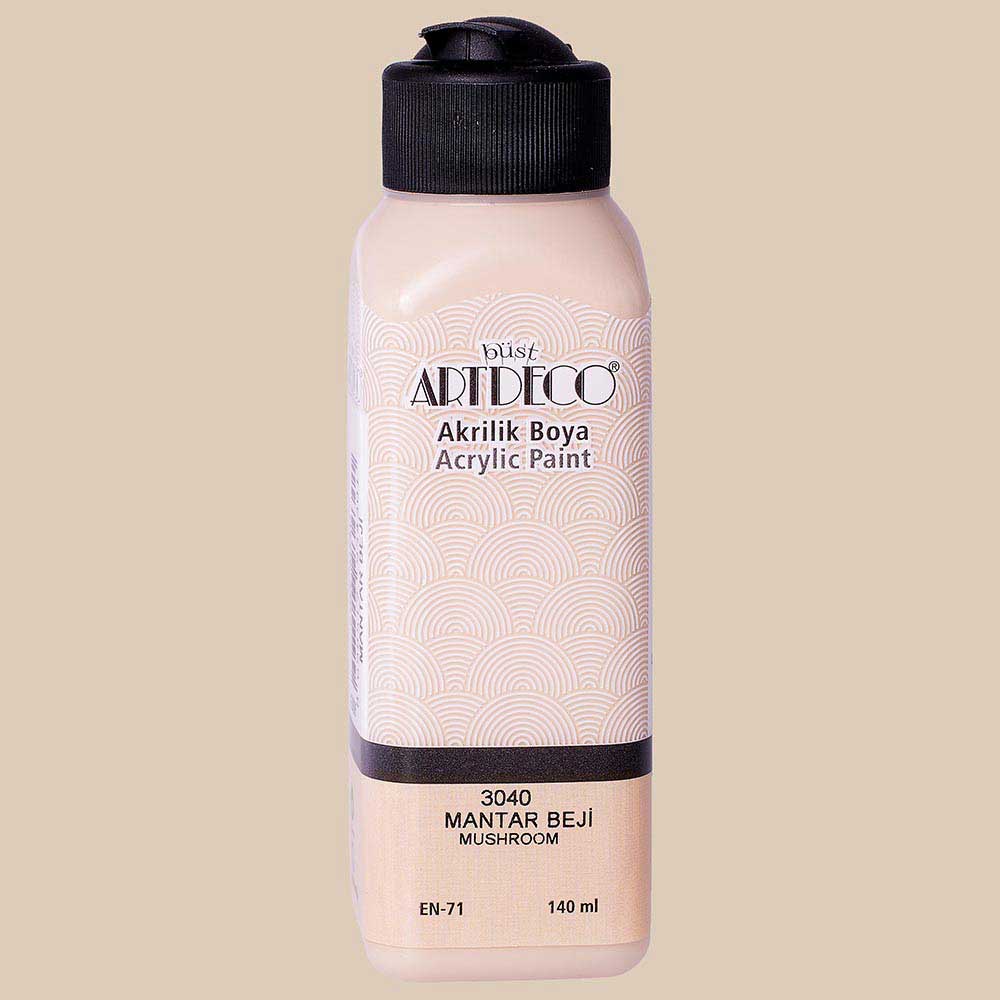 Artdeco Akrilik Boya 140ml Mantar Beji 3040