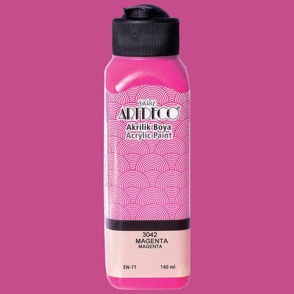 Artdeco Akrilik Boya 140ml Magenta 3042