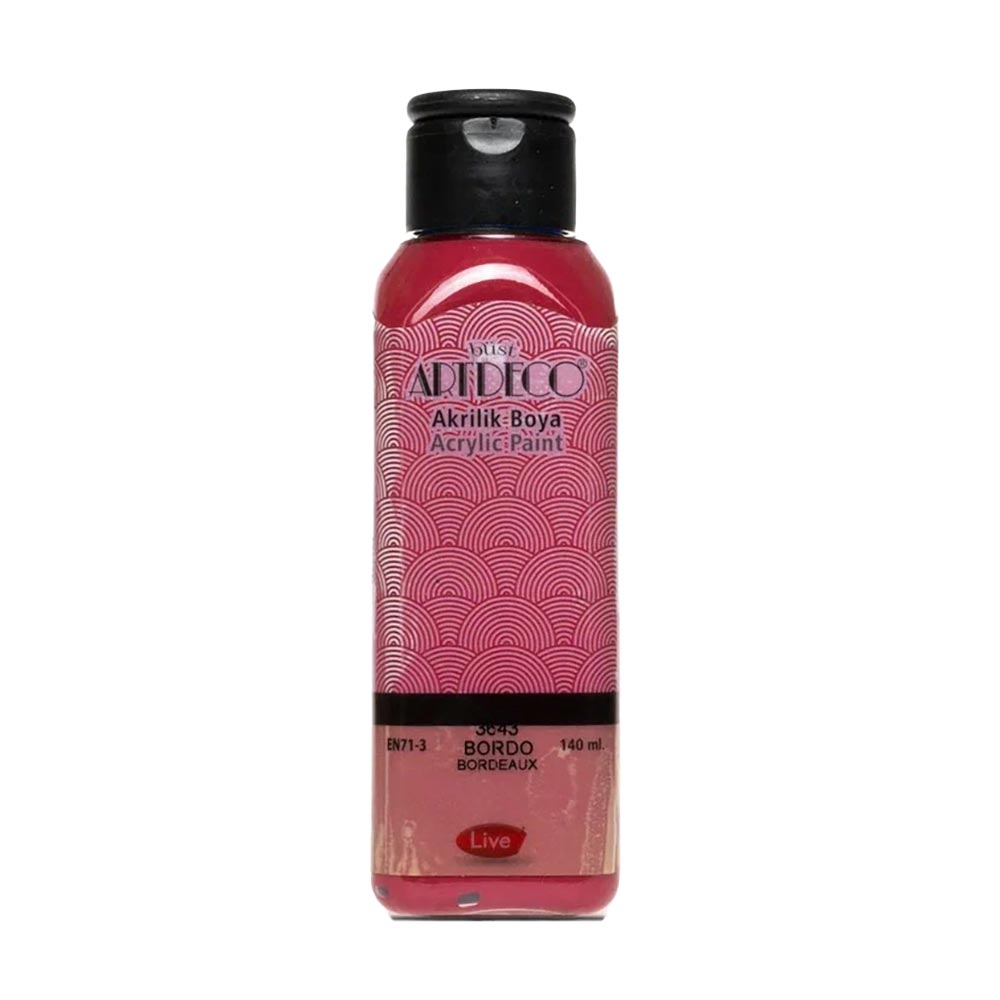 Artdeco Akrilik Boya 140ml Domates Kırmızı 3043