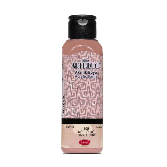 Artdeco Akrilik Boya 140ml Küllü Gül 3051