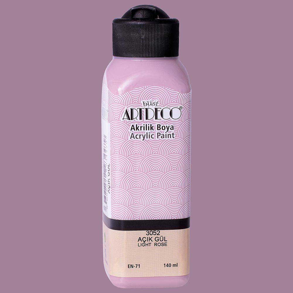 Artdeco Akrilik Boya 140ml Açık Gül 3052