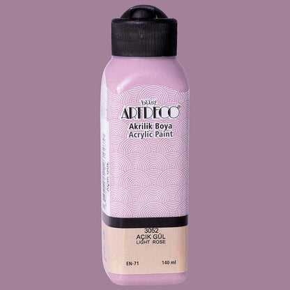 Artdeco Akrilik Boya 140ml Açık Gül 3052