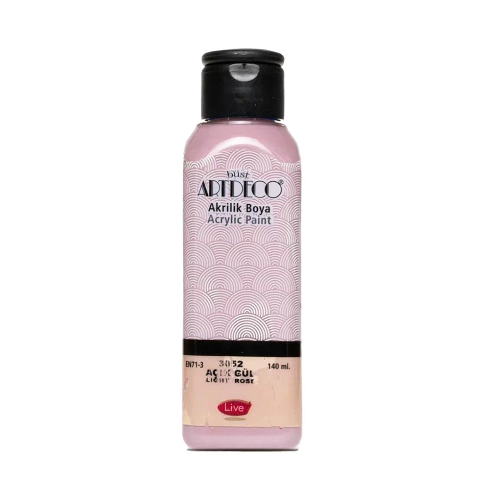 Artdeco Akrilik Boya 140ml Açık Gül 3052