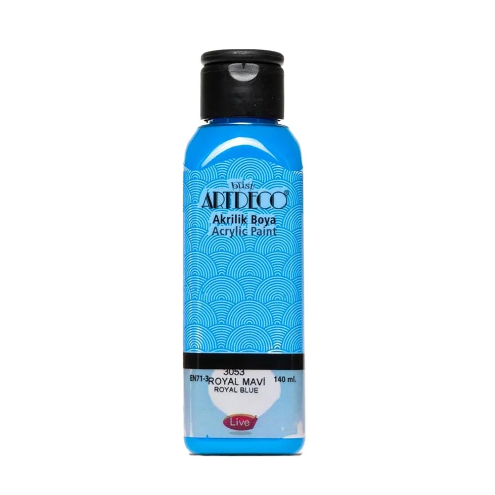 Artdeco Akrilik Boya 140ml Royal Mavi 3053