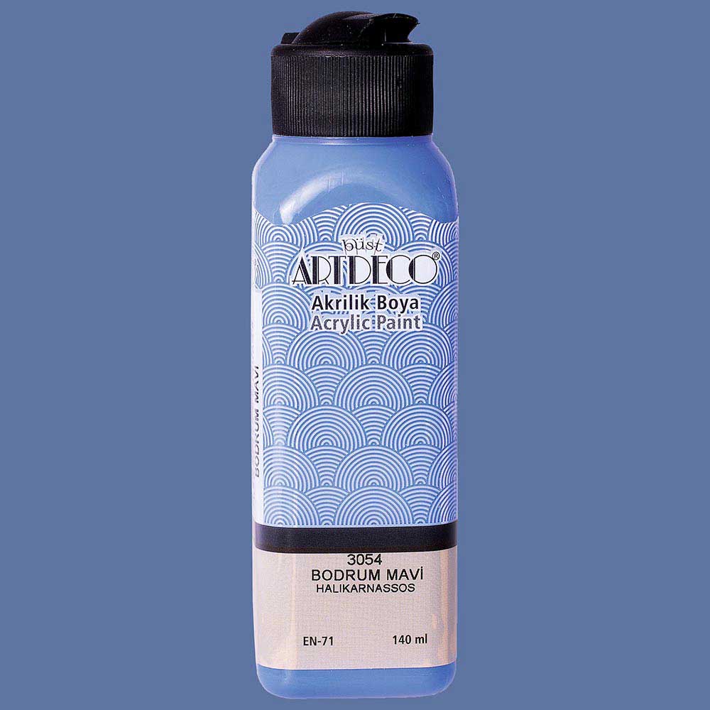 Artdeco Akrilik Boya 140ml Bodrum Mavi 3054