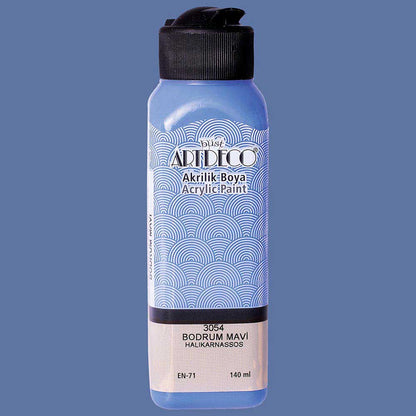 Artdeco Akrilik Boya 140ml Bodrum Mavi 3054