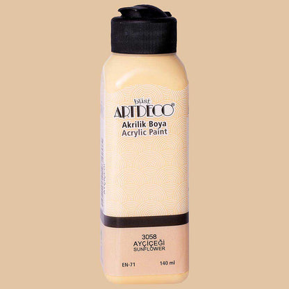 Artdeco Akrilik Boya 140ml Ayçiçeği 3058