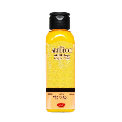 Artdeco Akrilik Boya 140ml Güneş Sarı 3059