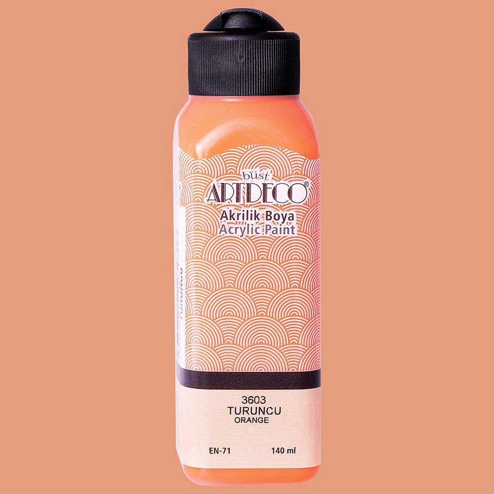 Artdeco Akrilik Boya 140ml Turuncu 3603