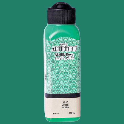 Artdeco Akrilik Boya 140ml Yeşil 3612