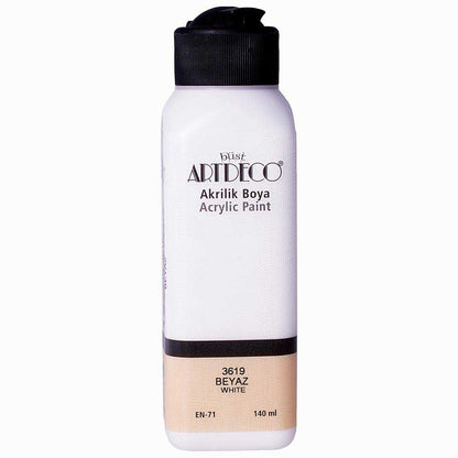Artdeco Akrilik Boya 140ml Beyaz 3619