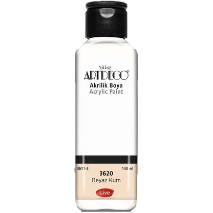 Artdeco Akrilik Boya 140ml Beyaz Kum 3620
