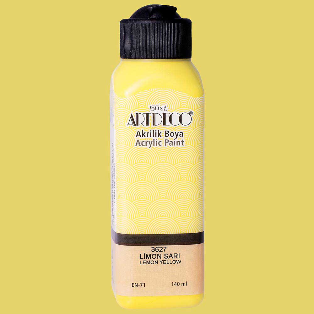 Artdeco Akrilik Boya 140ml Limon Sarı 3627