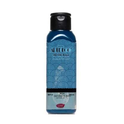 Artdeco Akrilik Boya 140ml Okyanus Mavi 3634