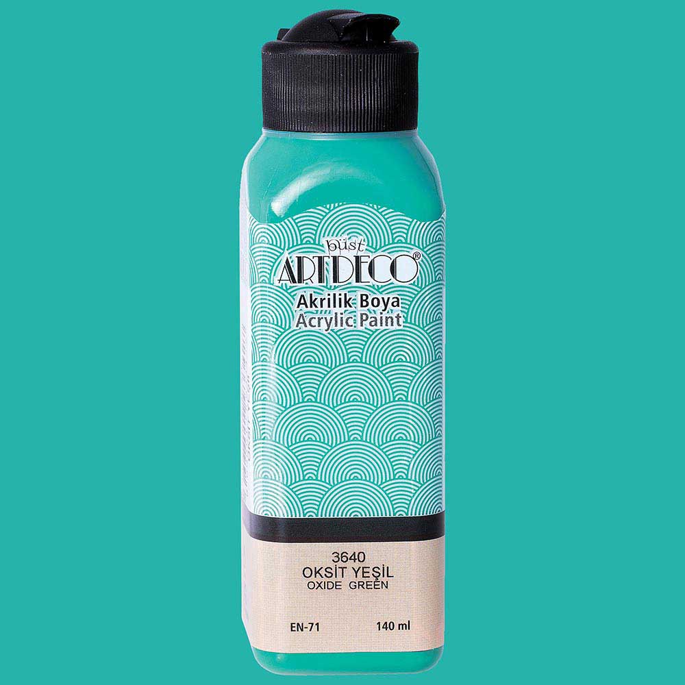 Artdeco Akrilik Boya 140ml Oksit Yeşil 3640