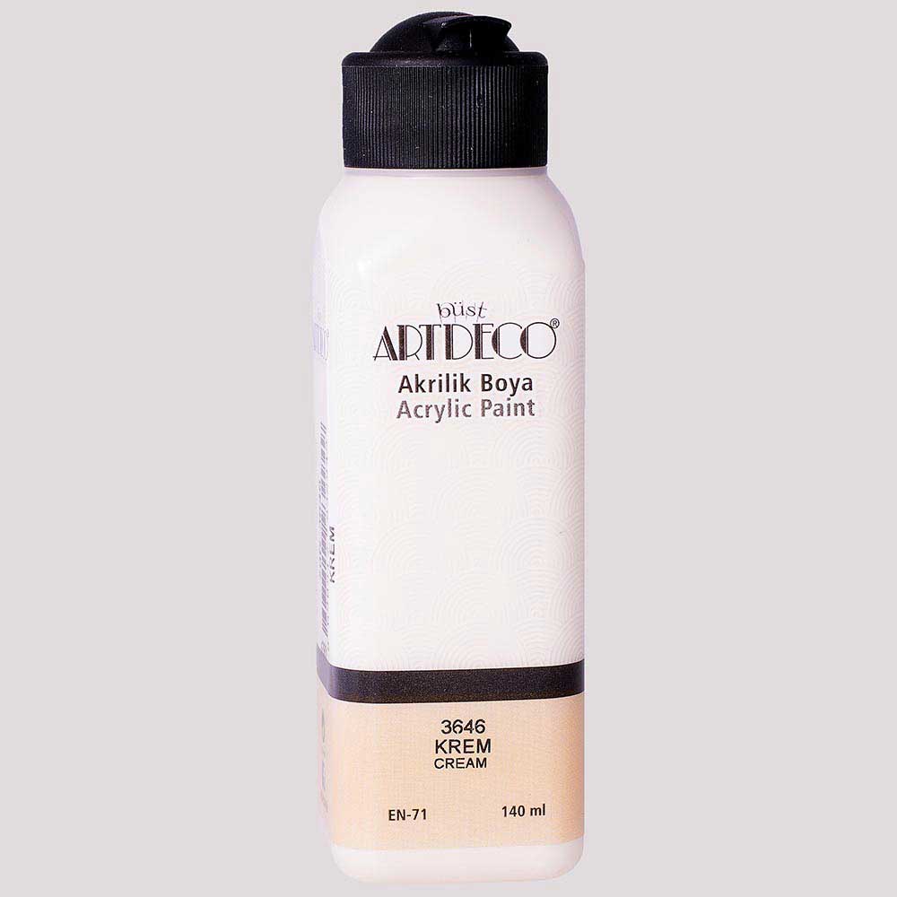 Artdeco Akrilik Boya 140ml Krem 3646