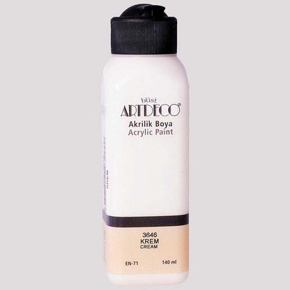 Artdeco Akrilik Boya 140ml Krem 3646