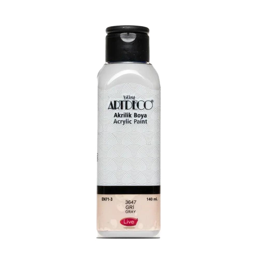 Artdeco Akrilik Boya 140ml Gri 3647