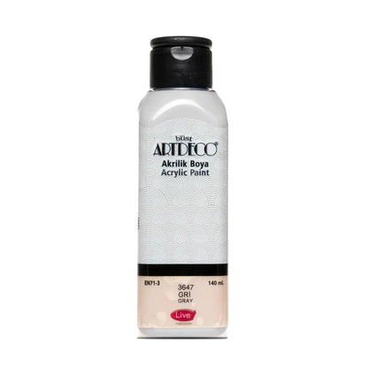 Artdeco Akrilik Boya 140ml Gri 3647
