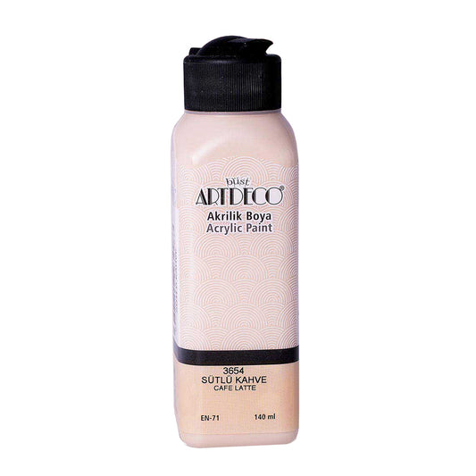 Artdeco Akrilik Boya 140ml Sütlü Kahve 3654