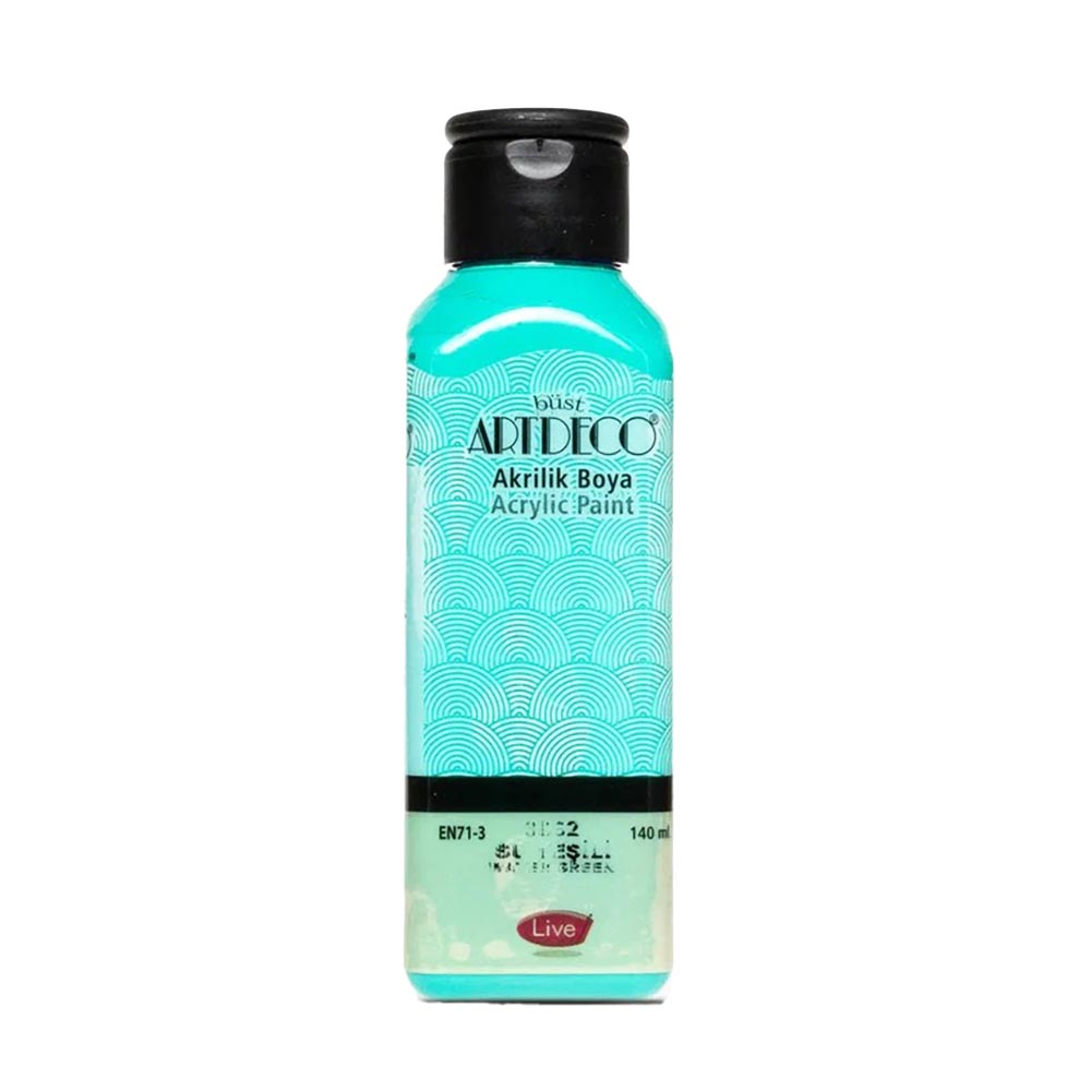 Artdeco Akrilik Boya 140ml Su Yeşili 3662
