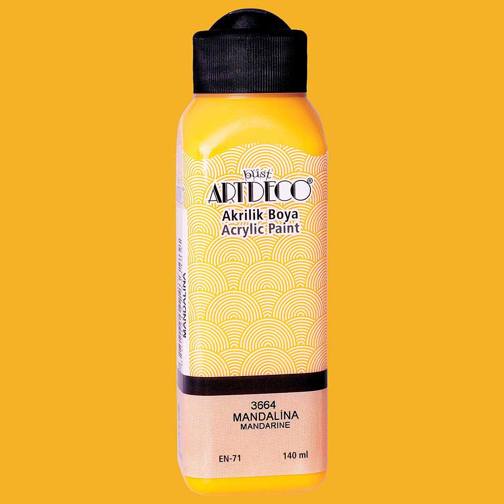 Artdeco Akrilik Boya 140ml Mandalina 3664
