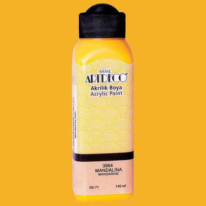 Artdeco Akrilik Boya 140ml Mandalina 3664