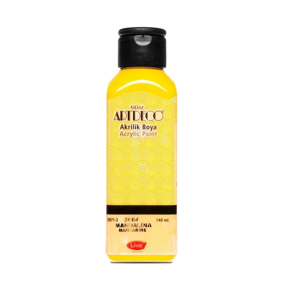 Artdeco Akrilik Boya 140ml Mandalina 3664