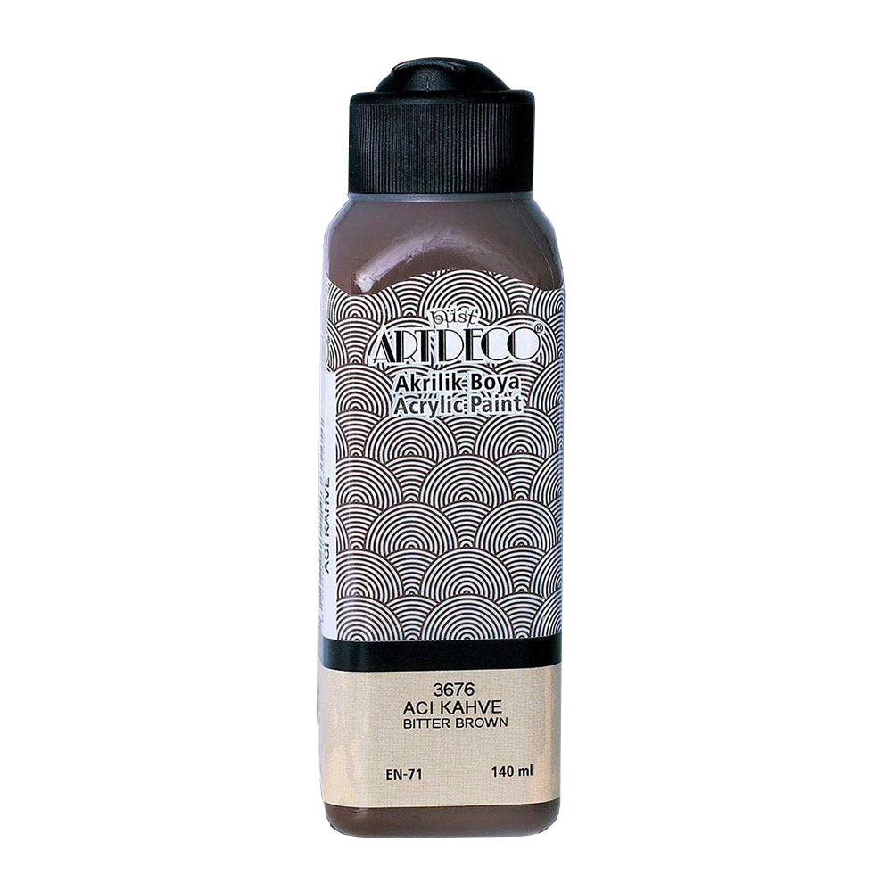 Artdeco Akrilik Boya 140ml Acı Kahve 3676