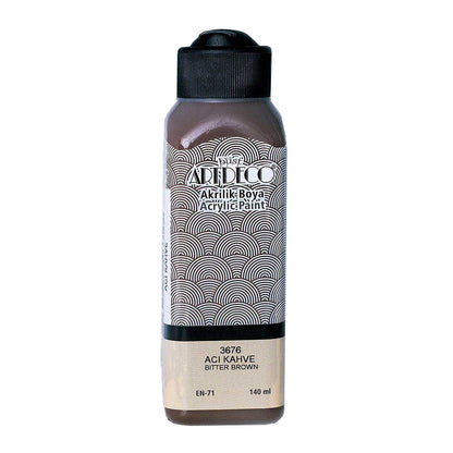 Artdeco Akrilik Boya 140ml Acı Kahve 3676