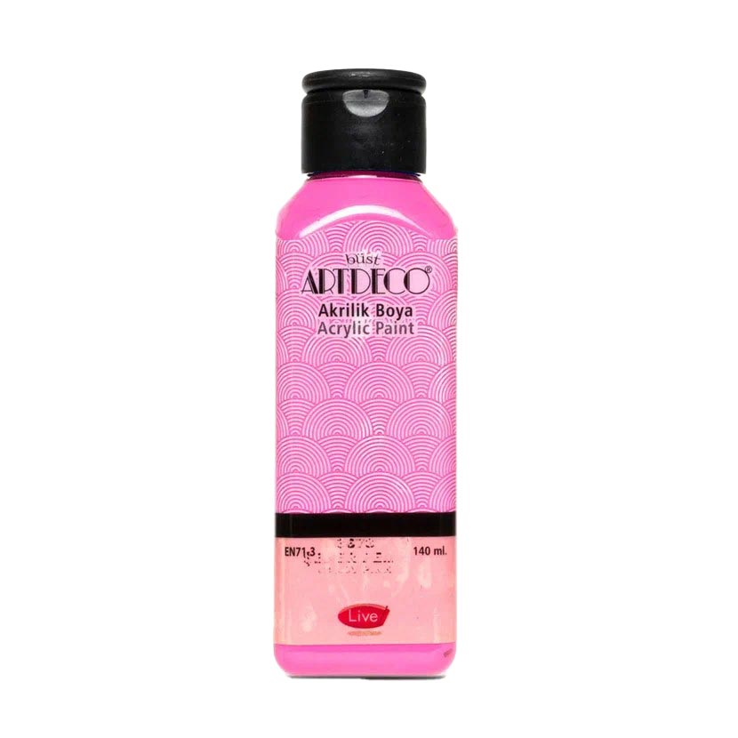 Artdeco Akrilik Boya 140ml Şeker Pembe 3678