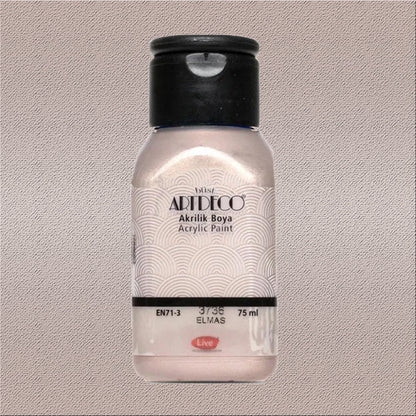 Artdeco Metalik Akrilik Boya 75ml Elmas 3736