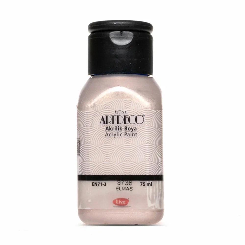 Artdeco Metalik Akrilik Boya 75ml Elmas 3736