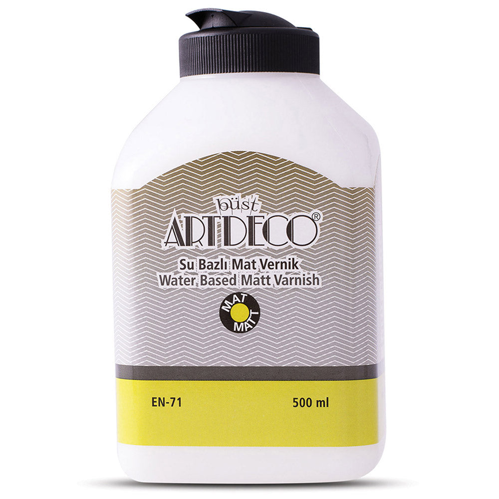 Artdeco Su Bazlı Mat Vernik 500ml