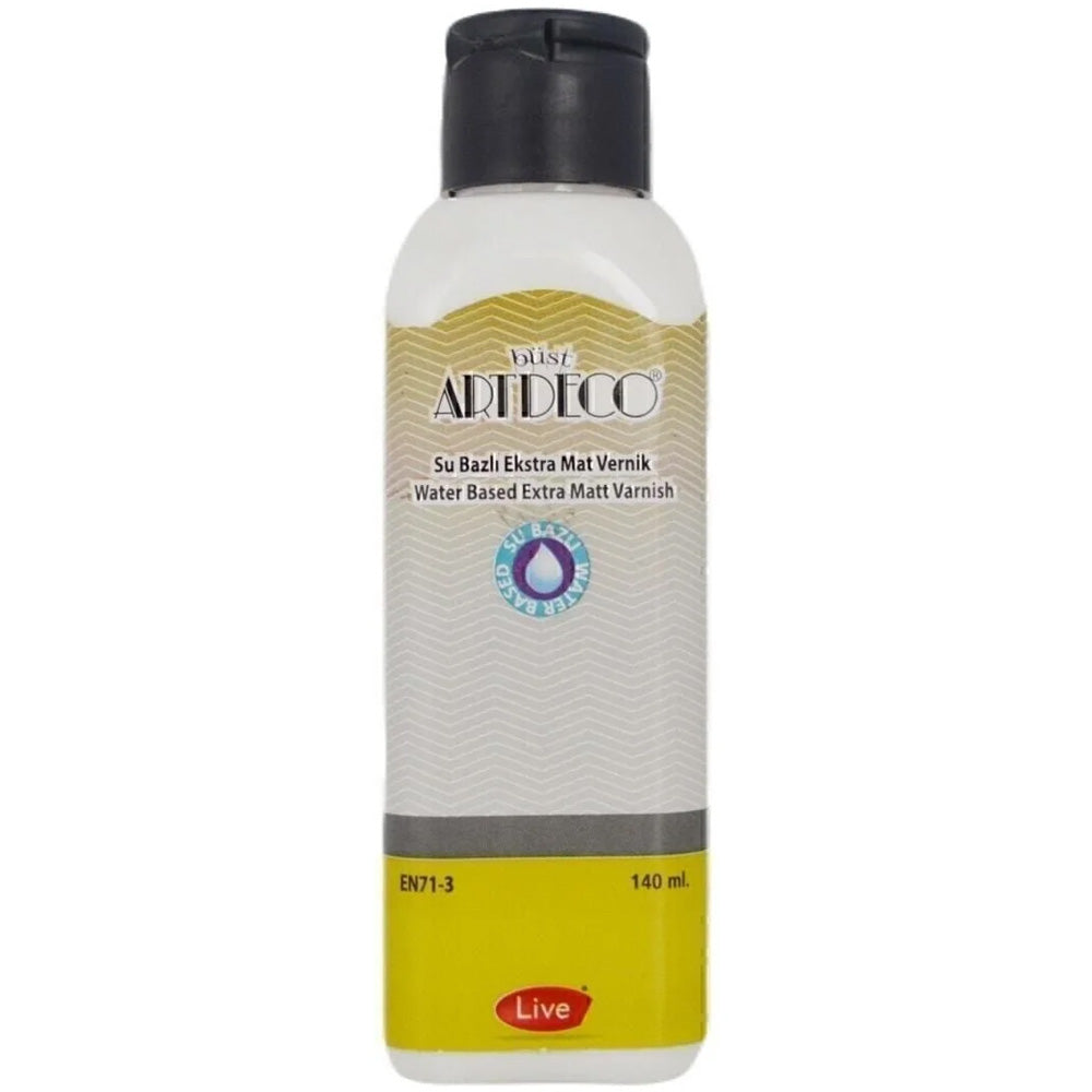 Artdeco Su Bazlı Ekstra Mat Vernik 140ml