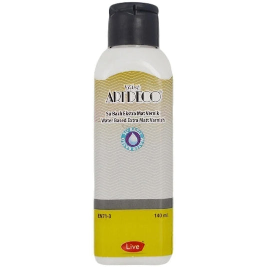 Artdeco Su Bazlı Ekstra Mat Vernik 140ml