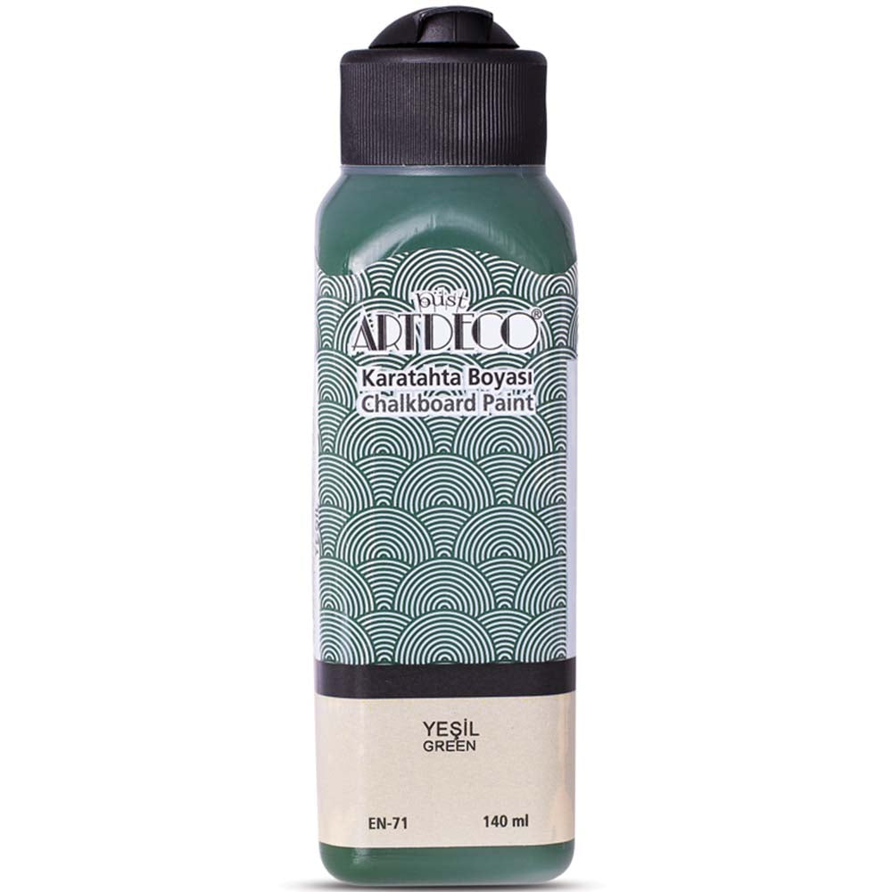 Artdeco Kara Tahta Boyası 140ml Yeşil 3612