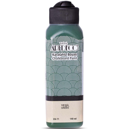 Artdeco Kara Tahta Boyası 140ml Yeşil 3612