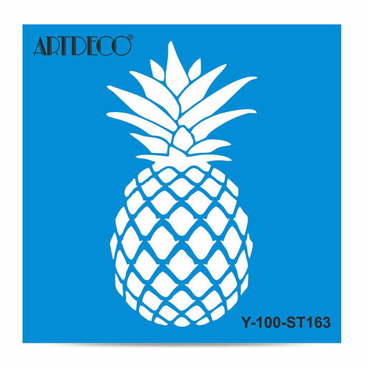 Artdeco Stencil 30x30cm Ananas 163
