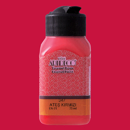 Artdeco Enamel Boya 75ml Ateş Kırmızı 347