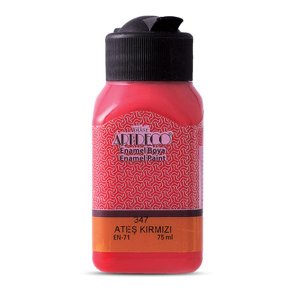 Artdeco Enamel Boya 75ml Ateş Kırmızı 347